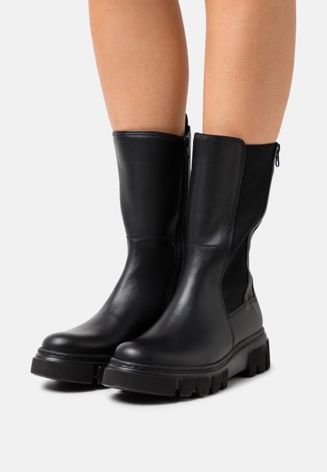 Gabor Nude Foncé/beige | Bottines à Lacets Exclusives